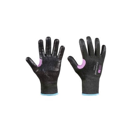 Honeywell North Coreshield, 10 Gauge Hppe/Kevlar/Alloy Black Liner, Smooth Nitrile Black Coating, A9/F 29-0910B/9L